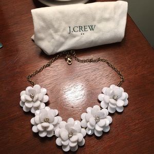 Jcrew flower necklace